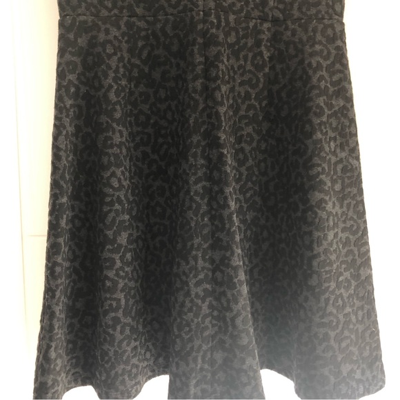 LOFT Black Animal Print Dress NWOT - Picture 11 of 11